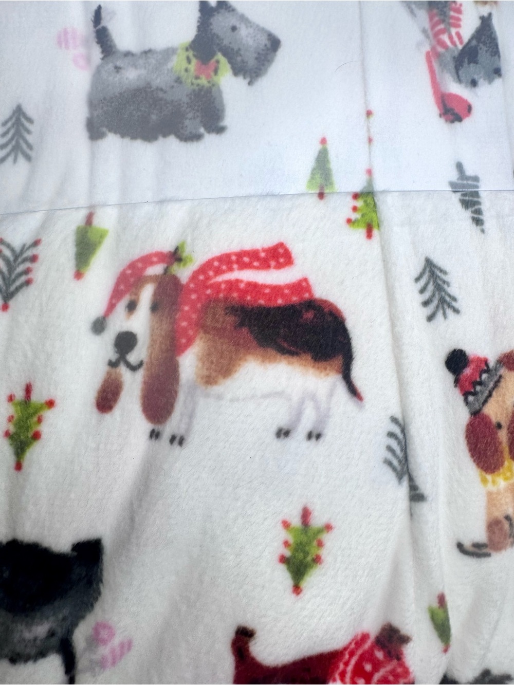 NWT Cuddl Duds Christmas Dog Print Pajamas Set - Picture 15 of 16